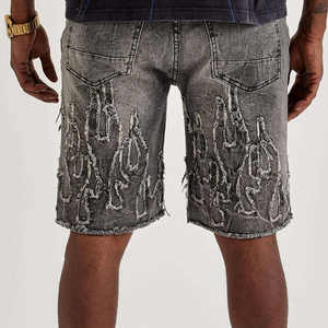 <b>Men's</b> Vintage <b>Short</b> Pants Gray <b>Shorts</b> <b>Men</b> Fashion Causal Denim <b>Shorts</b> <b>Baggy</b> <b>Shorts</b> by Zavi Sports 2026 Summer Streetwear - Product Image 6