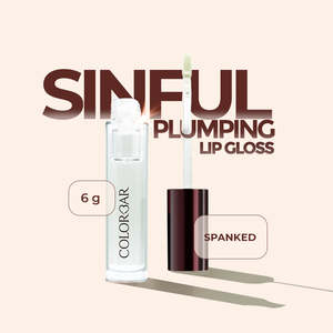 Gloss à lèvres repulpant Sinful - Gloss à lèvres hydratant longue durée, sans cruauté, avec paillettes - Product Image 1
