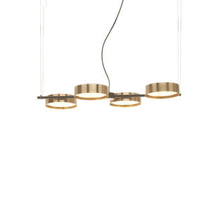 Berlin Pendant Modern Simple Nordic Adjustable Height 3000K Warm White Long Glass for Indoor Home Hotel Restaurant Bar Villa - Product Image 1