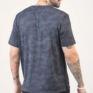 Camisetas de gimnasio para hombre más vendidas, tela de algodón suave, corte holgado, camiseta informal para gimnasio, venta en línea. - Product Image 3
