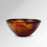 Cuencos de Resina Hechos a Mano, Sostenibles y Pulidos, Aptos para Lavavajillas, Estilo Indio, Ecológicos, Arte Moderno, Personalizables, Decorativos para Fiestas