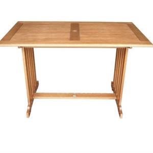 Table basse extérieure traditionnelle en bois massif avec cadre extérieur en bois de frêne pour le salon de l'hôtel et l'école - Product Image 5