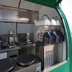 Remolque de comida rápida personalizado de aluminio duradero, el mejor camión de comida callejera móvil para helados, perritos calientes, aperitivos - Product Image 4