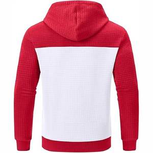 Meilleures ventes 100% sweats à capuche d'hiver en coton avec fermeture éclair pour hommes OEM vente en gros Logo et couleurs personnalisés motif d'impression de haute qualité - Product Image 2