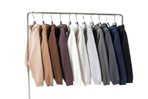 Sweat-shirts et pulls à capuche surdimensionnés pour hommes, imprimés numériquement et brodés sur mesure, mode streetwear - Product Image 2