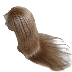 วิกผมแท้100% แบบผูกมือเป็น613ลูกไม้เต็มตัวสีบลอนด์วิกผมตรงธรรมชาติ HD เวียดนามโปร่งใส - Product Image 2