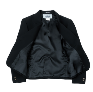 Áo khoác blazer dệt may cao cấp, kiểu dáng đơn giản, thanh lịch, thời trang, hàng bán buôn thời trang nữ cao cấp - Product Image 1