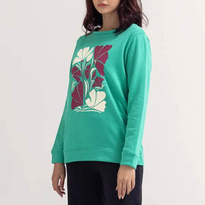 Sudadera de secado rápido para mujer más vendida, tamaño personalizado, cómoda con logotipo frontal para invierno - Product Image 2