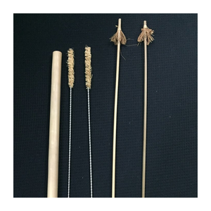 หลอดไม้ไผ่ทำด้วยมือทนทานพร้อมกล่องใส่นำมาใช้ใหม่ได้สำหรับสมูทตี้ชานมและการผจญภัยกลางแจ้ง/หลอดไม้ไผ่ขนาด99กรัม - Product Image 4