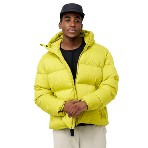 Veste matelassée pour homme de qualité supérieure, 350 GSM, polyester, isolée, résistante au vent, chaude, décontractée, streetwear, personnalisable OEM - Product Image 1