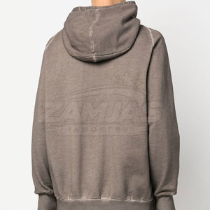 Solid Color Breathable Lightweight Basics Acid Wash Hoodies <b>For</b> <b>Men</b> Custom Design Outdoor Use Oversized <b>Men</b> Acid Wash Hoodies - Product Image 3