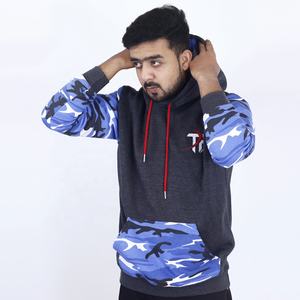 100% poliéster Color sólido deportes pulóver Sudadera con capucha para hombres y mujeres para impresión de prensa de calor para invierno - Product Image 6