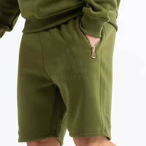 Conjunto de Sudadera con Capucha y Pantalones Cortos de Diseño Personalizado, Hecho de Poliéster y Algodón, Ligero y de Alta Calidad - Product Image 5