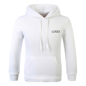 Sudaderas con Capucha Personalizadas con Logotipo, Lisas, Gruesas, de Buena Calidad, Sudaderas de Invierno Extra Grandes con Cuello Redondo y Bolsillos para Hombre - Product Image 1