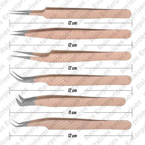 Meilleur matériel ensemble de pinces à cils en acier inoxydable Top qualité logo personnalisé vente en gros ensemble de pinces à cils de haute fabrication - Product Image 6