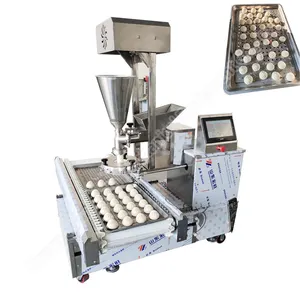 Automatische Momo-Kartuschenherstellungsmaschine chinesische Suppe-Kartuschen-Momo-Herstellungsmaschine Mini-Baozi-Hersteller