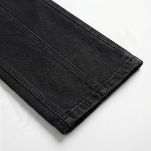 High Quality Customizable Fashion Women's Flared Jeans Plus Size Casual Hole <b>Tassel</b> Embroidery Customized Color Cotton Trousers - Product Image 6