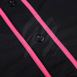 Camiseta de béisbol de poliéster 100% en tamaño adulto, camiseta personalizada, camiseta de uniforme de béisbol de equipo deportivo de Color sólido - Product Image 6