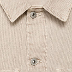 แจ็กเก็ตยีนส์แขนยาวเข้ารูปแบบลำลองของผู้ชายเสื้อแจ็กเก็ตยีนส์ขาดสไตล์สตรีทแจ็กเก็ตยีนส์สำหรับผู้ชายแบบกำหนดเอง2025 - Product Image 2