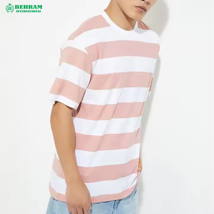 เสื้อยืดแขนสั้นผู้ชาย ผ้าฝ้าย 100% เป็นมิตรกับสิ่งแวดล้อม แห้งเร็ว ระบายอากาศได้ดี ไม่ยับ ไม่เป็นขุย คุณภาพดี ทรงหลวม - Product Image 3