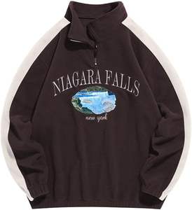 <b>Funky</b> High Quality Oversized Pullover Logo 3D Letter Heavyweight Men Custom Puff Print <b>Hoodies</b> 500GSM - Product Image 3