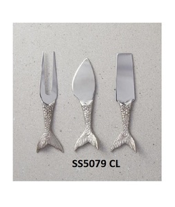 Coupe-fromage de chef en métal confortable de style européen avec manche en bois Accessoire de cuisine à domicile pour couteaux à beurre et à fromage - Product Image 3