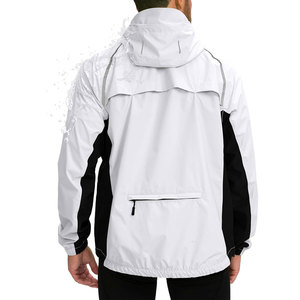 Chaqueta de Ciclismo Personalizada para Hombre, Cortavientos, Reflectante, de Secado Rápido, de Nailon/Cachemira, Impermeable, Ropa Deportiva, Chaquetas de Ciclismo Personalizadas para Equipos - Product Image 2