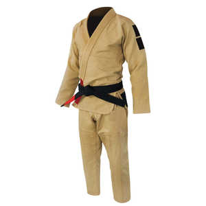 Kimono de jiu jitsu elegante y duradero hecho con tela transpirable para escuelas y academias de entrenamiento de artes marciales - Product Image 1