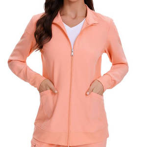 Chaqueta de Trabajo de Alto Rendimiento, Corte Moderno, Uniforme Médico, Ropa Exterior para Enfermeras y Doctores, OEM, ODM, Venta al por Mayor - Product Image 1