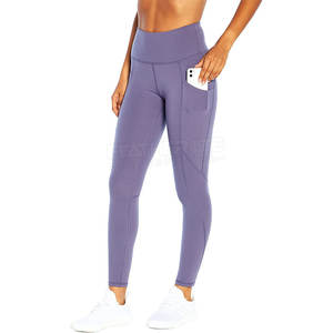 Leggings pour femmes les plus vendus en ligne, nouveau style, prix bas, vêtements de yoga décontractés, respirants, taille mi-haute, longueur genou, Spandex/Polyester - Product Image 1