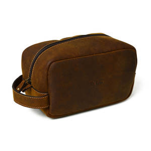 Trendy Best Luxury Real Genuine <b>Leather</b> Fashion Exclusive Premium Cosmetic <b>Bags</b> From India - Product Image 6