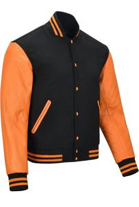 Chaquetas universitarias de alta calidad para hombre, cuello levantado, su propio diseño, ropa de invierno, mangas completas, venta al por mayor, chaquetas universitarias para hombre - Product Image 2