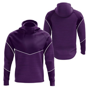 Hombres Chenille GAA Gaelic Sports Hoodies Colorful Ireland Basics Bordado Liso Teñido con Impresión Digital PARA LA Temporada de Primavera - Product Image 3