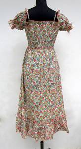 Hot Fluorescent Color Aari Embroidered Sexy V Neck <b>Tassel</b> Tie Tunic Bohemian Batwing Sleeve <b>Fringed</b> Hem Crochet Neck Short Dress - Product Image 3