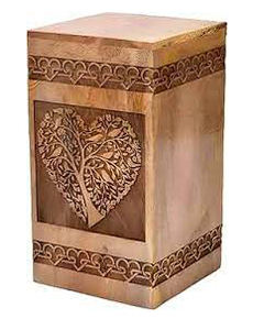 Urnas de madera modernas hechas a mano de alta calidad, urnas de cremación de madera para adultos masculinos y femeninos, urnas decorativas - Product Image 5