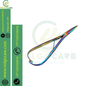 ที่ใส่เข็มสแตนเลสคีมสำหรับวางแบบยืดหยุ่นหลากสีสีรุ้งมีหลายสี - Product Image 2