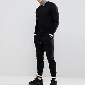 2024 Premium nouveauté vêtements de Sport blanc fermeture éclair survêtement Fitness Gym hommes survêtements et survêtements - Product Image 3