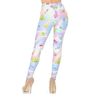 Leggings de yoga pour femmes taille mi-haute 2025, décontractés, unis, séchage rapide, sans couture, mi-longueur/longueur genou, polyester respirant, service OEM hiver - Product Image 3