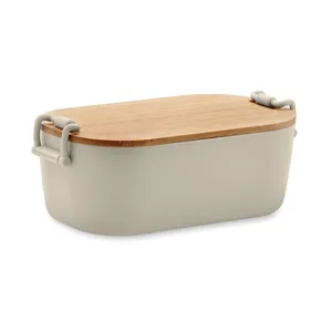LEKKER Contenitore per Pranzo Sostenibile da 700ml in PP con Coperchio in Bambù, Prodotto Ecologico Portatile - Product Image 3