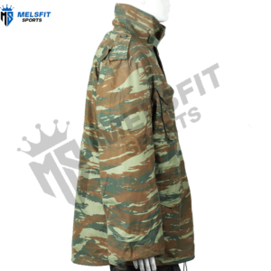 Veste de chasse camouflage, hiver, respirante, coupe-vent, écologique, Ripstop, grande taille, hommes, vente en gros au Pakistan, haute qualité, sur mesure - Product Image 2