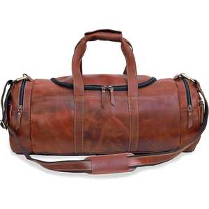 High Quality Outdoor Camping Extra Large Men's Carry Garment Travel <b>Bags</b> Pu Leather <b>Canvas</b> Sports Travel <b>Duffle</b> - Product Image 5