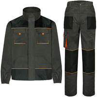 Combinaison de travail unisexe personnalisée de haute qualité, réfléchissante, antistatique, imperméable, respirante, en polyester, taille plus, protection de sécurité