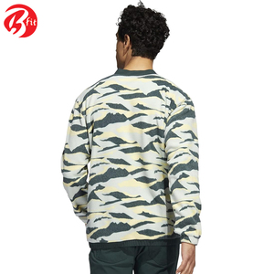Sweat-shirts pour hommes, logo personnalisé, tissu polaire de coton imprimé, tenue décontracté, meilleure taille 3XL, dernier style - Product Image 4