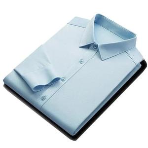 Chemise habillée en coton de haute qualité pour hommes, manches longues, support personnalisable, fonction de séchage rapide pour les affaires, vente en gros, exportation états-unis et ue - Product Image 4