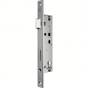 Tubular Frame Mortise Lock B 1314 PZ 24/34/92/8mm Din Stainless Steel 245mm BKS for Left/Right <b>Storage</b> <b>Lockers</b> - Product Image 3