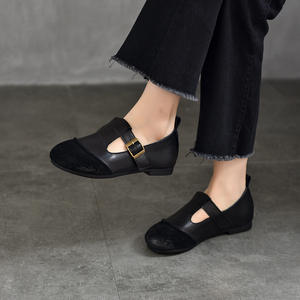 Zapatos planos de malla transpirable para mujer, ligeros, casuales, de verano, con suela suave, tipo bailarinas. - Product Image 2