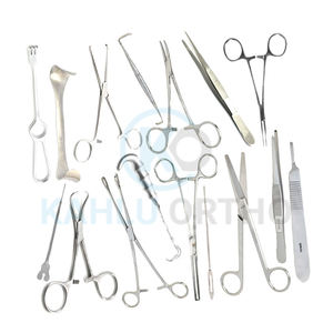 Ensemble de chirurgie mineure abdominale chirurgicale médicale, ensemble de chirurgie de base d'impression de logo personnalisé au tarif de gros par KAHLU ORTHOPEDIC - Product Image 2