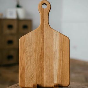 Juego de tabla de queso de bambú con acero inoxidable para cortar madera y servir queso - Product Image 1