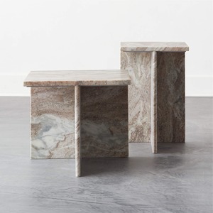 La mejor mesa auxiliar redonda de mármol verde Pasar, muebles de piedra de lujo, panel escultórico moderno, base, veteado verde natural, decoración elegante - Product Image 4