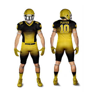 Uniforme de Fútbol Americano Económico, Transpirable, Tallas Grandes, Impresión por Transferencia de Calor, Nailon/Cachemira, la Mejor Calidad, Ropa Deportiva para Hombre - Product Image 3